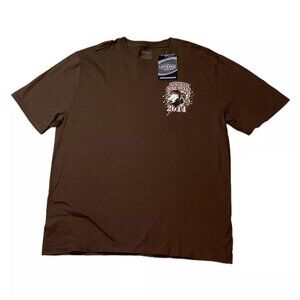 Daytona Beach Bike Week 2014 Florida Brown T Shirt Men's Size L
